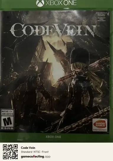 Code Vein Xbox One, NTSC box front