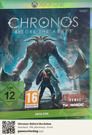 Chronos: Before the Ashes Xbox One, Germany box front