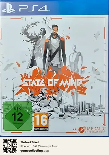State of Mind PlayStation 4, Germany box front