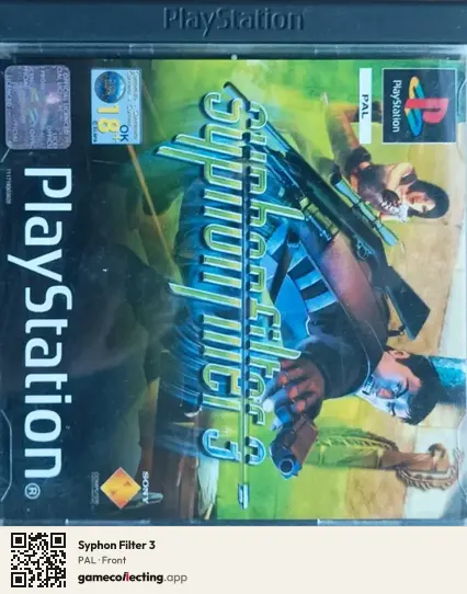 Syphon Filter 3 PlayStation, PAL box front