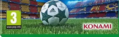 Pro Evolution Soccer 2017, the PEGI square on its front