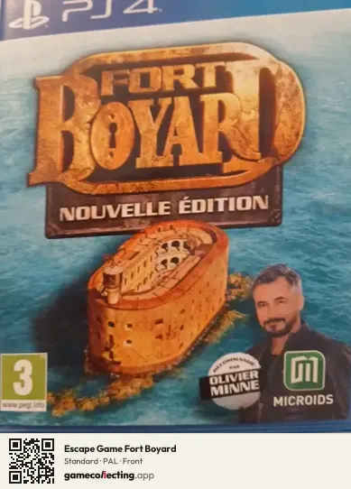 Escape Game Fort Boyard PlayStation 4, PAL box front