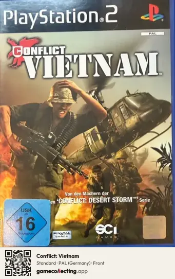 Conflict: Vietnam PlayStation 2, Germany box front