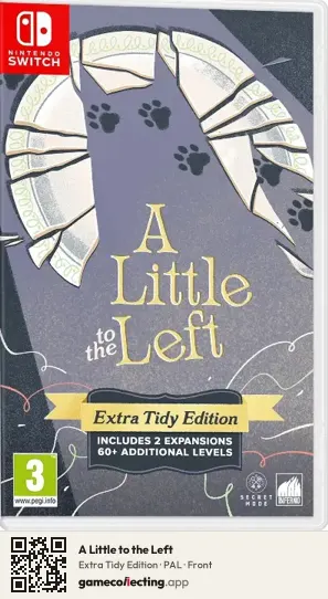 A Little to the Left Nintendo Switch, PAL box front