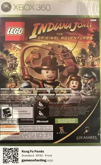 Kung Fu Panda Xbox 360, NTSC box front
