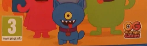 UglyDolls: An Imperfect Adventure, the PEGI square on its front