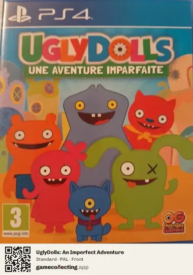 UglyDolls: An Imperfect Adventure PlayStation 4, PAL box front
