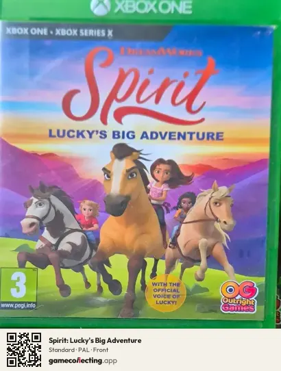 Spirit: Lucky's Big Adventure Xbox One, PAL box front