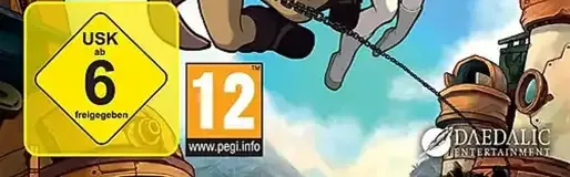 Deponia, the USK square on its front