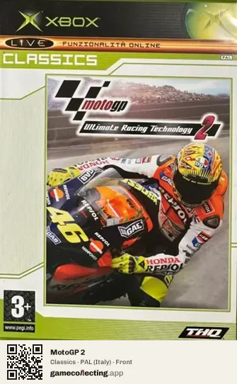 MotoGP 2 Xbox, Italy box front