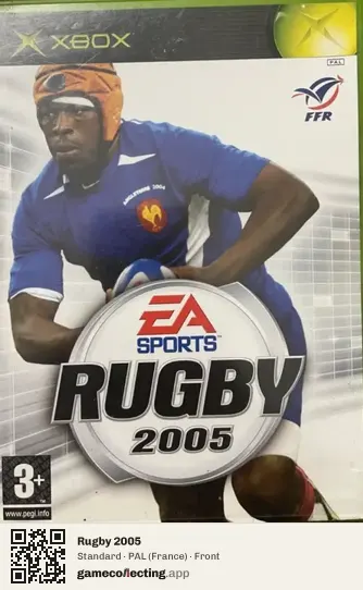 Rugby 2005 Xbox, France box front