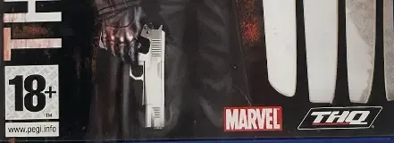 The Punisher, the PEGI square on its front