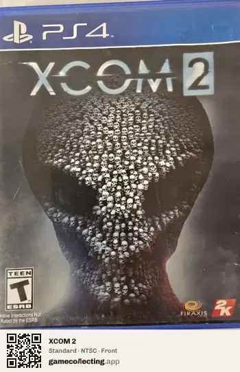 XCOM 2 PlayStation 4, NTSC box front