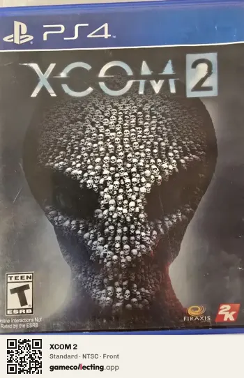 XCOM 2 PlayStation 4, NTSC box front