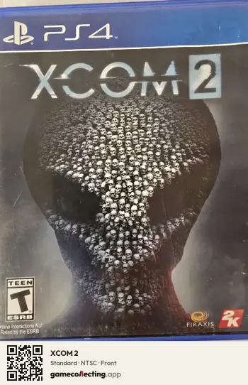 XCOM 2 PlayStation 4, NTSC box front