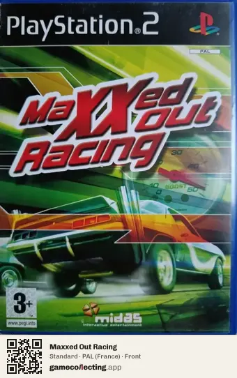 Maxxed Out Racing PlayStation 2, France box front