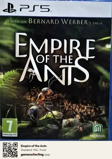 Empire of the Ants PlayStation 5, PAL box front