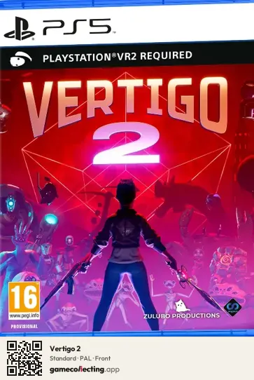 Vertigo 2 PlayStation 5, PAL box front