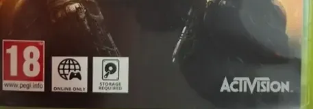 Call of Duty: Black Ops III, the PEGI square on its front