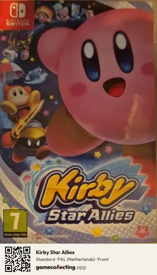 Kirby Star Allies Nintendo Switch, Netherlands box front
