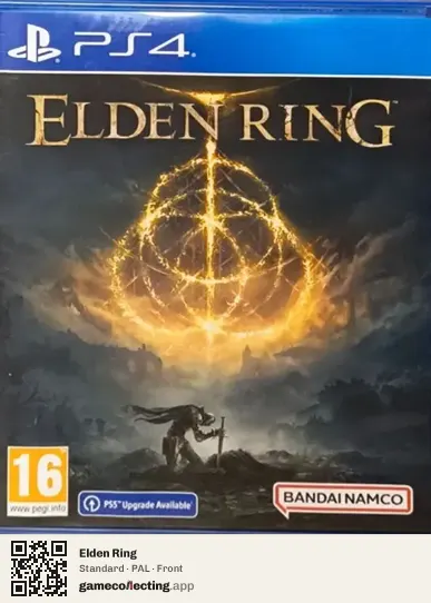 Elden Ring PlayStation 4, PAL box front