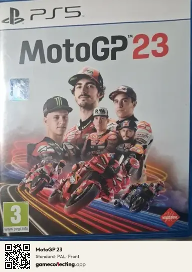 MotoGP 23 PlayStation 5, PAL box front