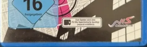 Danganronpa: Trigger Happy Havoc, the USK square on its front