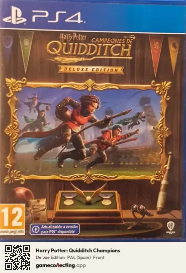 Harry Potter: Quidditch Champions PlayStation 4, Spain box front