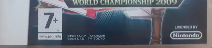 Yu-Gi-Oh! 5D's Stardust Accelerator: World Championship 2009, the PEGI square on its front