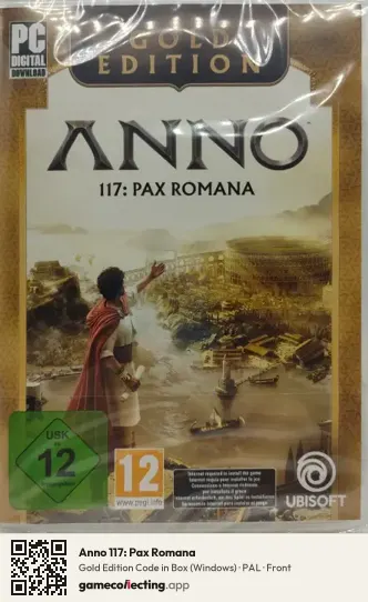 Anno 117: Pax Romana Computer, PAL box front