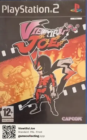 Viewtiful Joe PlayStation 2, PAL box front