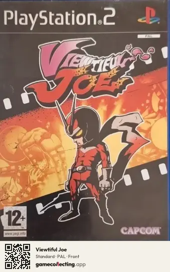 Viewtiful Joe PlayStation 2, PAL box front