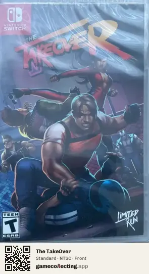 The TakeOver Nintendo Switch, NTSC box front