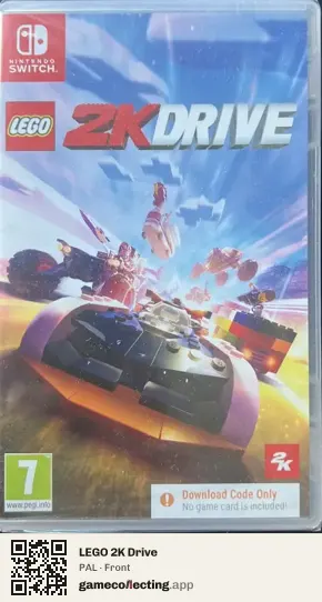 LEGO 2K Drive Nintendo Switch, PAL box front