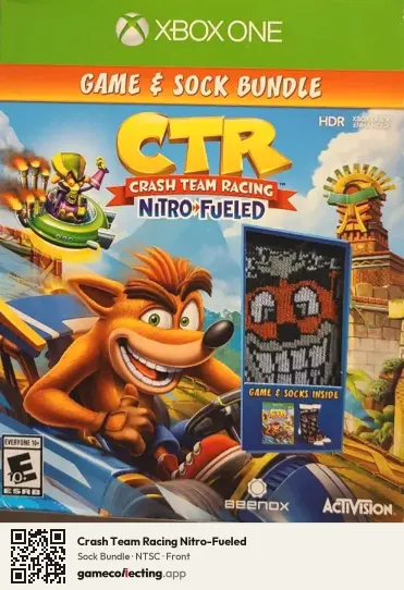 Crash Team Racing Nitro-Fueled Xbox One, NTSC box front