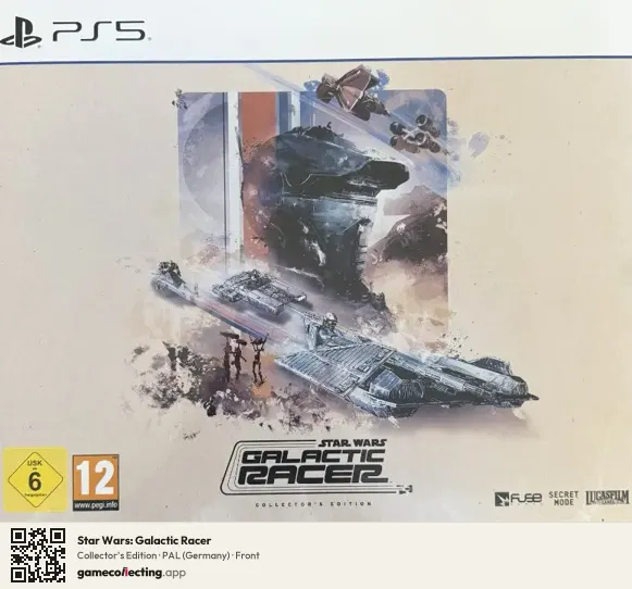Star Wars: Galactic Racer PlayStation 5, Germany box front