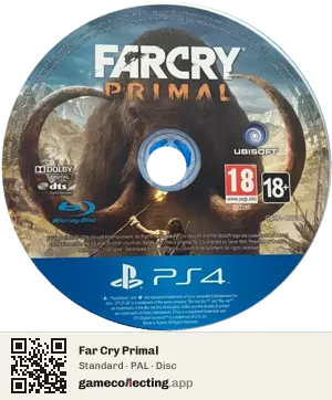 Far Cry Primal PlayStation 4, PAL disc