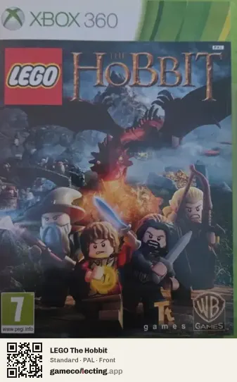 LEGO The Hobbit Xbox 360, PAL box front