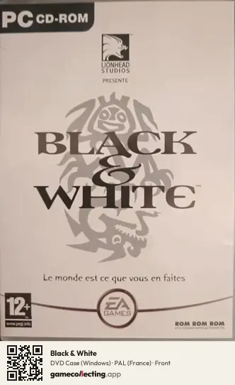 Black & White Computer, France box front