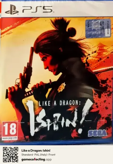 Like a Dragon: Ishin! PlayStation 5, Italy box front
