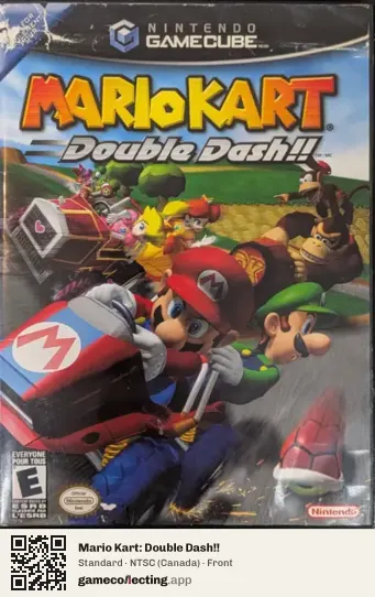 Mario Kart: Double Dash!! Nintendo GameCube, Canada box front