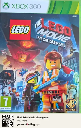 The LEGO Movie Videogame Xbox 360, PAL box front