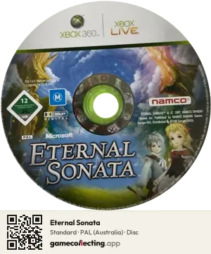 Eternal Sonata Xbox 360, PAL disc