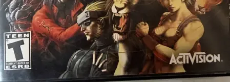 Bloody Roar 3, the ESRB box on its front