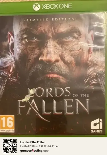 Lords of the Fallen Xbox One, Italy box front