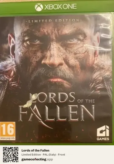 Lords of the Fallen Xbox One, Italy box front
