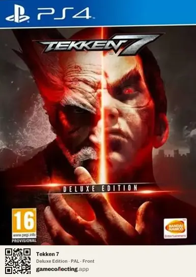 Tekken 7 PlayStation 4, PAL box front