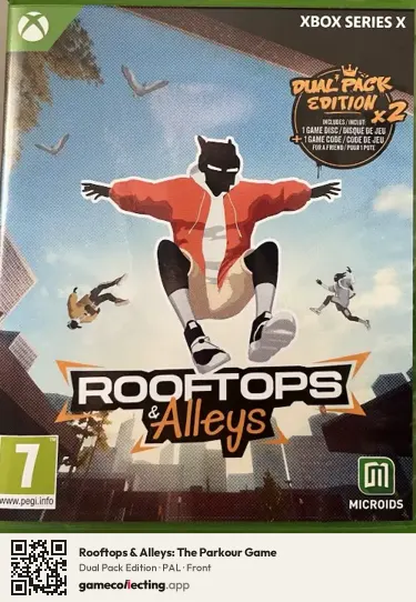 Rooftops & Alleys: The Parkour Game Xbox Series X, PAL box front