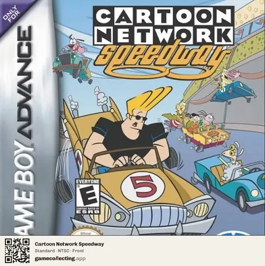 Cartoon Network Speedway Game Boy Advance, NTSC box front