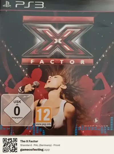 The X Factor PlayStation 3, Germany box front